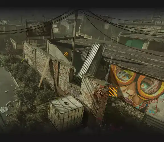 Abandoned factory tactical VR game